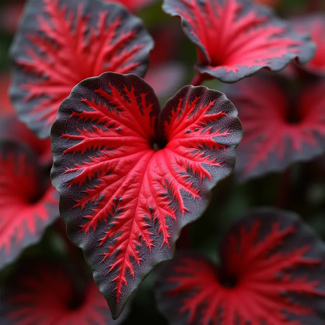 thumbnail for publication: ‘Lava Glow’—A New Red Fancy-Leaved Caladium Cultivar